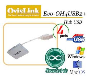 EVO-OH4USB2 Hub 4p + adap