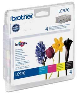 Brother LC970 Pack 4