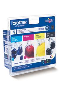 Brother LC980 Pack 4