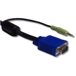 Cable VGA Mâle Audio Mâle