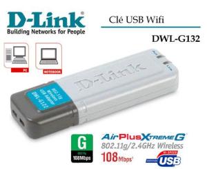 Clé WIFI 108M DWL-G132/FR