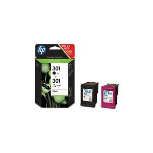 Pack HP 301 N et HP 301 C