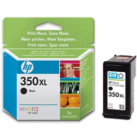 HP 350 XL Noir