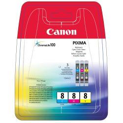 Pack 3 Canon CLI-8