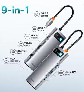 Baseus HUB 9 en 1