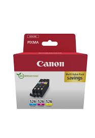 Canon CLI-526 C M Y Pack 