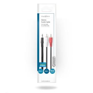 Cordon Jack3.5/RCA 3m
