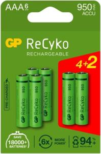 Piles Rechargeables AAAx6