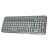 Clavier lumineux gris