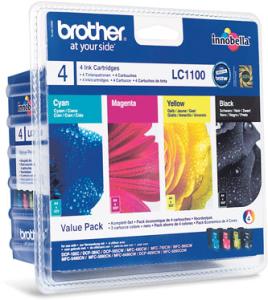 Brother LC1100 Pack 4