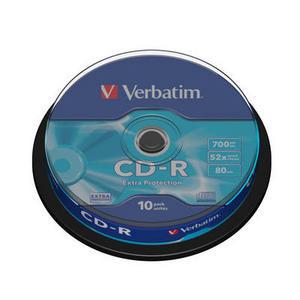VERBA CD-R 80min/52X10CD